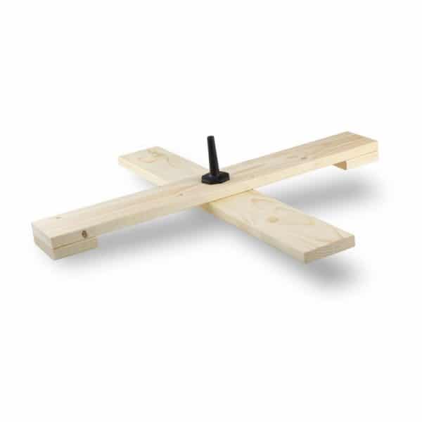 Easyfix - Herbruikbare houten kruis - max. 180 cm