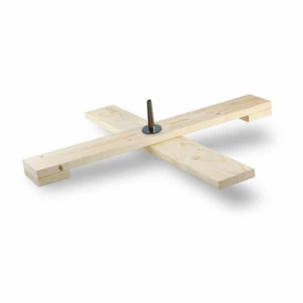 Easyfix - Herbruikbare houten kruis - max. 250 cm