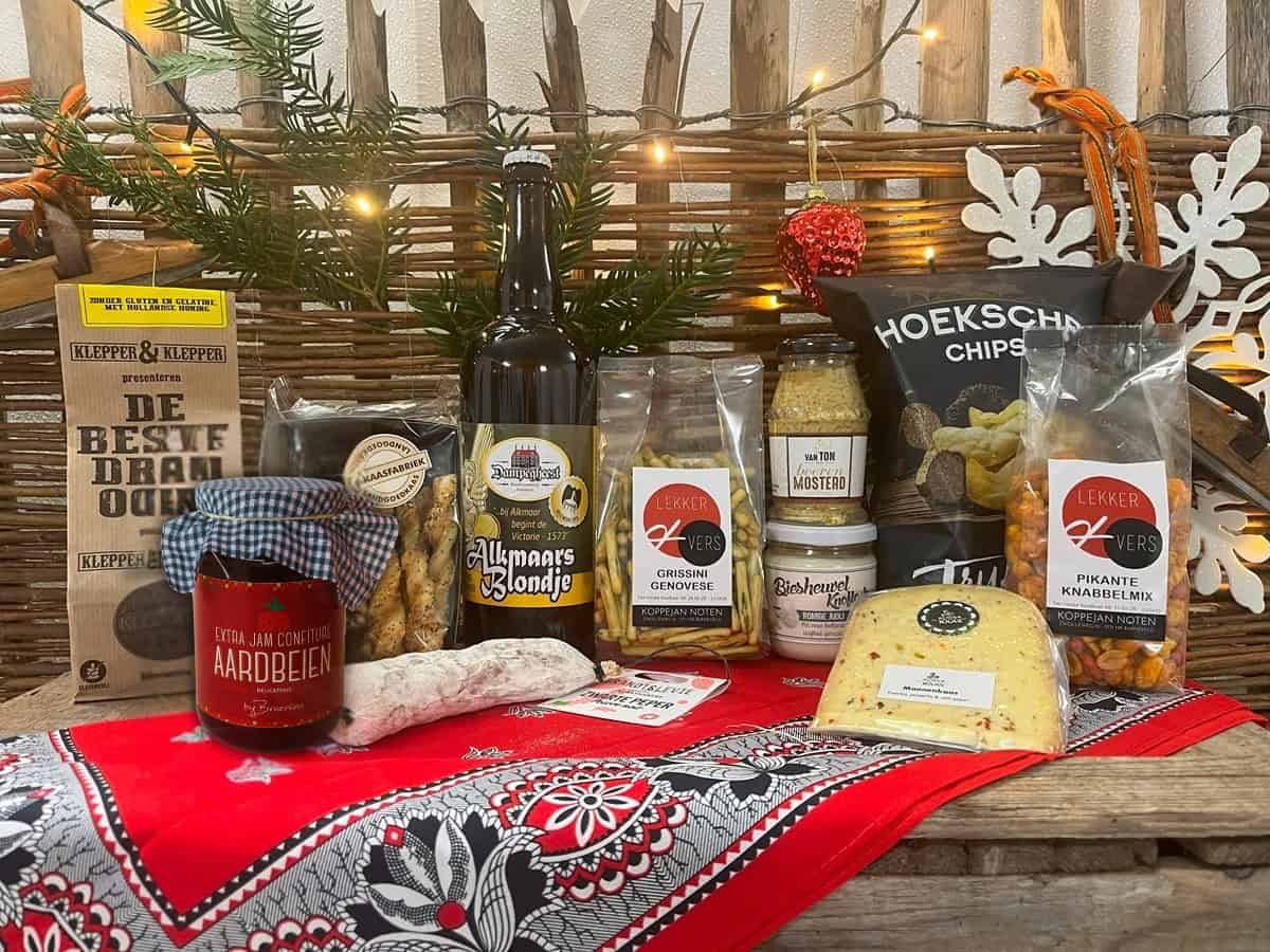 Kerstpakket! Borrelboer XL (IN KERSTDOOS)